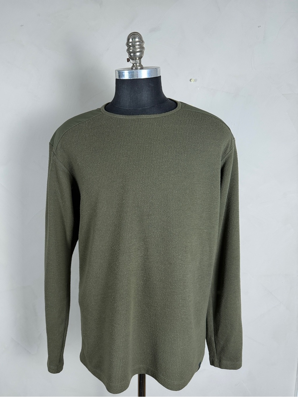 Arc’teryx Cordin Pullover Utility Green Wool Blend Sweater Men’s XL